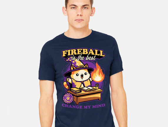 Wizard Cat Fireball