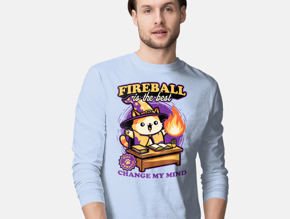 Wizard Cat Fireball