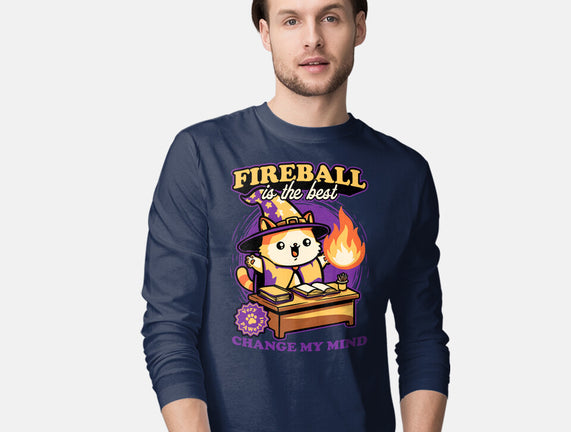 Wizard Cat Fireball