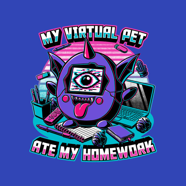 Digital Pet Homework-Mens-Basic-Tee-Studio Mootant