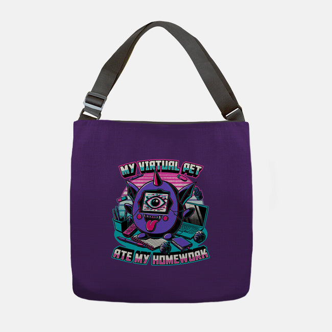 Digital Pet Homework-None-Adjustable Tote-Bag-Studio Mootant