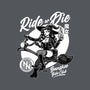 Biker Witch-Womens-V-Neck-Tee-Studio Mootant