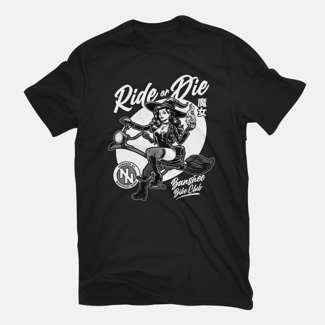 Biker Witch-Mens-Premium-Tee-Studio Mootant