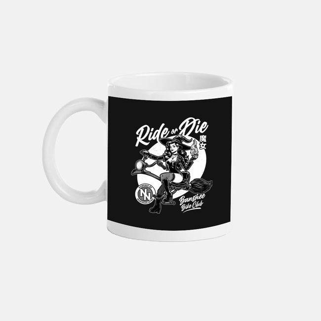 Biker Witch-None-Mug-Drinkware-Studio Mootant