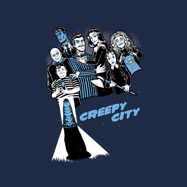 Creepy City-Womens-Basic-Tee-Studio Mootant