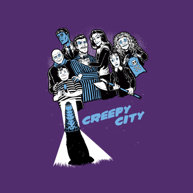 Creepy City-Womens-Basic-Tee-Studio Mootant