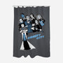 Creepy City-None-Polyester-Shower Curtain-Studio Mootant