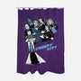 Creepy City-None-Polyester-Shower Curtain-Studio Mootant