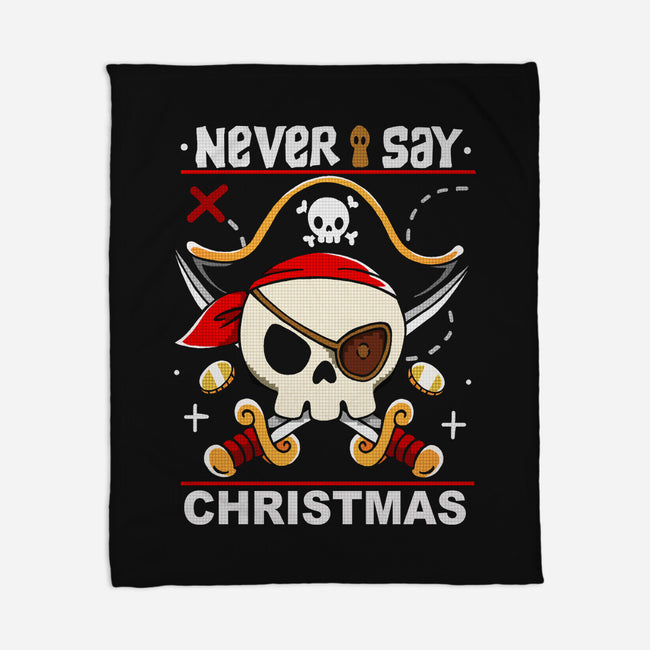 Never Say Christmas-None-Fleece-Blanket-Vallina84