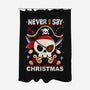 Never Say Christmas-None-Polyester-Shower Curtain-Vallina84