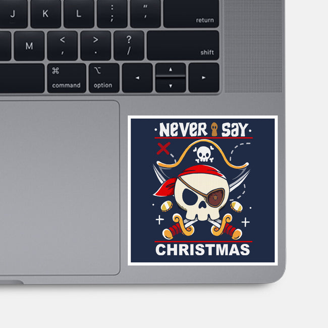 Never Say Christmas-None-Glossy-Sticker-Vallina84