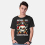 Never Say Christmas-Mens-Basic-Tee-Vallina84