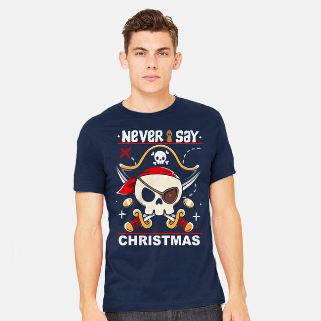 Never Say Christmas-Mens-Heavyweight-Tee-Vallina84