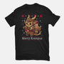 Merry Krampus To All-Womens-Fitted-Tee-Vallina84