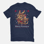 Merry Krampus To All-Mens-Basic-Tee-Vallina84