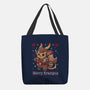 Merry Krampus To All-None-Basic Tote-Bag-Vallina84