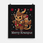 Merry Krampus To All-None-Matte-Poster-Vallina84