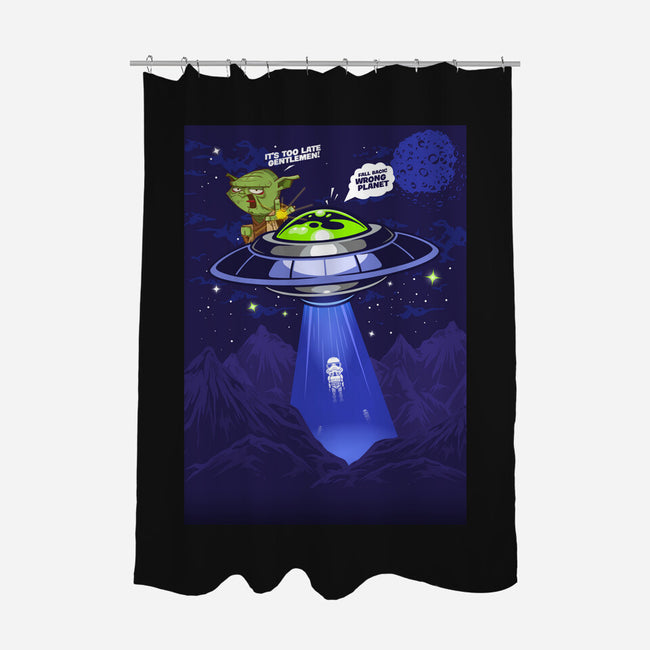 Wrong Planet-None-Polyester-Shower Curtain-Rajj