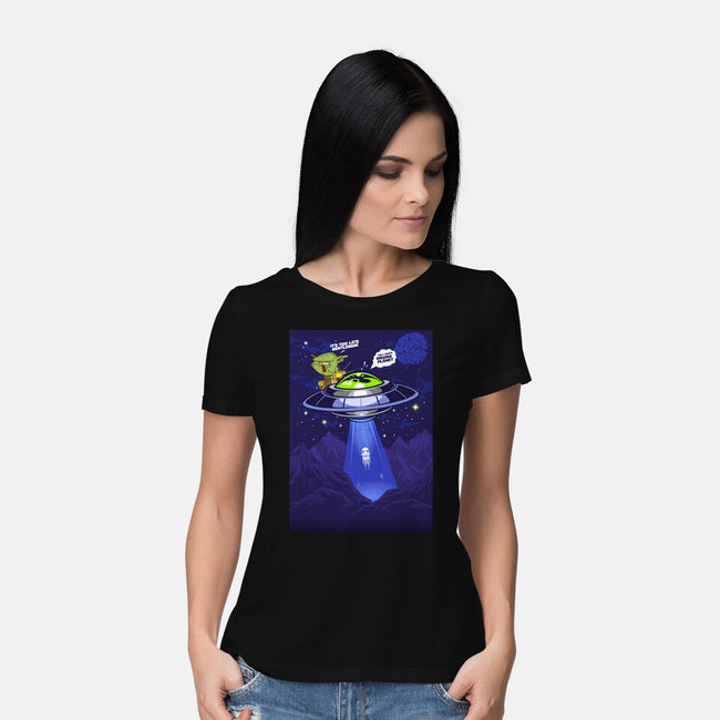 Wrong Planet-Womens-Basic-Tee-Rajj