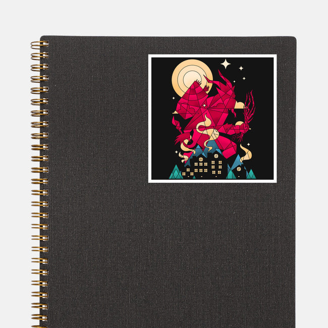 Krampus Midnight-None-Glossy-Sticker-sachpica