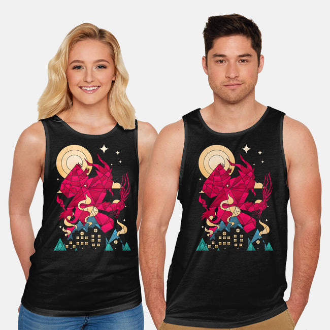 Krampus Midnight-Unisex-Basic-Tank-sachpica