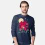 Krampus Midnight-Mens-Long Sleeved-Tee-sachpica