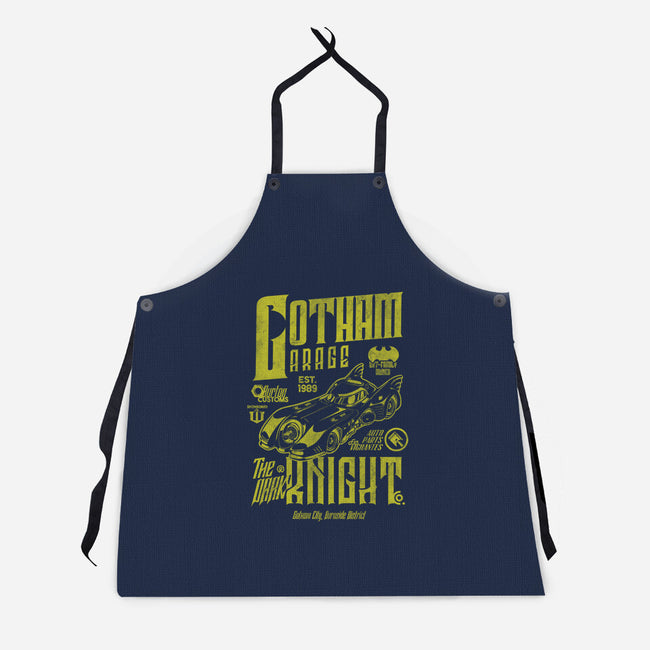 Gotham Garage 89-Unisex-Kitchen-Apron-Arinesart