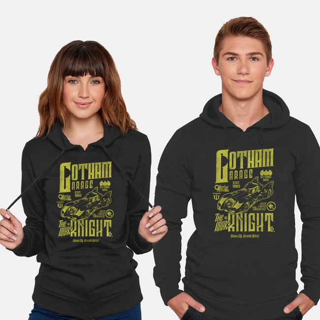 Gotham Garage 89-Unisex-Pullover-Sweatshirt-Arinesart