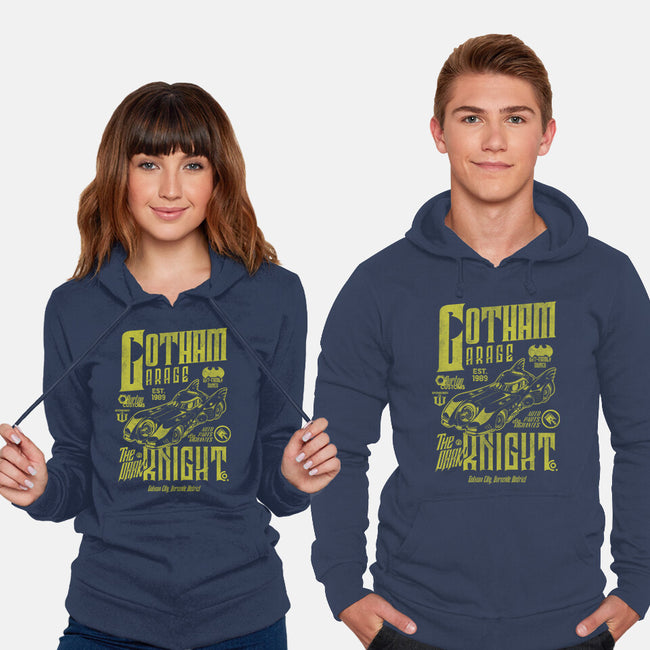 Gotham Garage 89-Unisex-Pullover-Sweatshirt-Arinesart