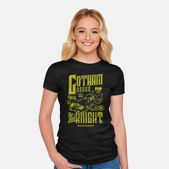 Gotham Garage 89-Womens-Fitted-Tee-Arinesart