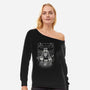 Harry Burton-Womens-Off Shoulder-Sweatshirt-yumie