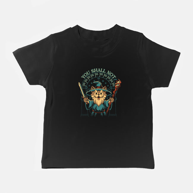 You Shall Not PSPSPS-Baby-Basic-Tee-worlddominationforcats