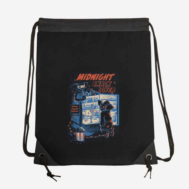 Midnight Snack Lover-None-Drawstring-Bag-IKILO