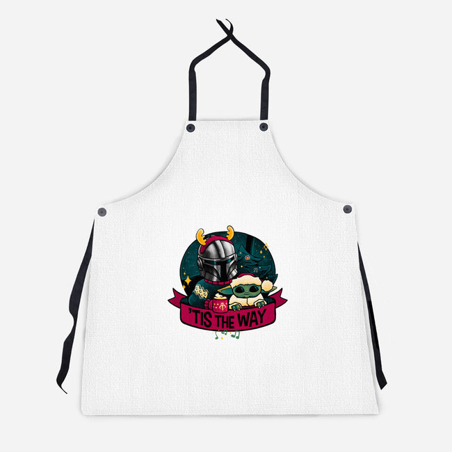 Tis The Way-Unisex-Kitchen-Apron-teesgeex