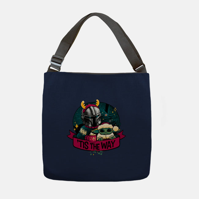 Tis The Way-None-Adjustable Tote-Bag-teesgeex