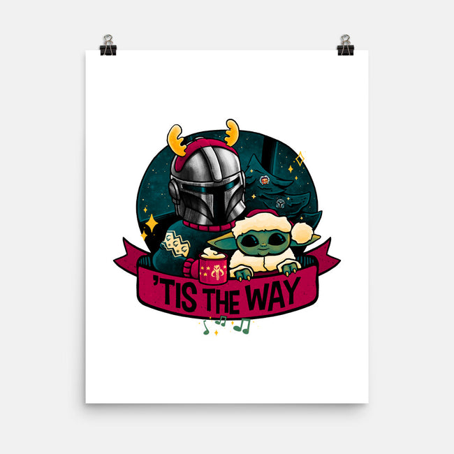 Tis The Way-None-Matte-Poster-teesgeex