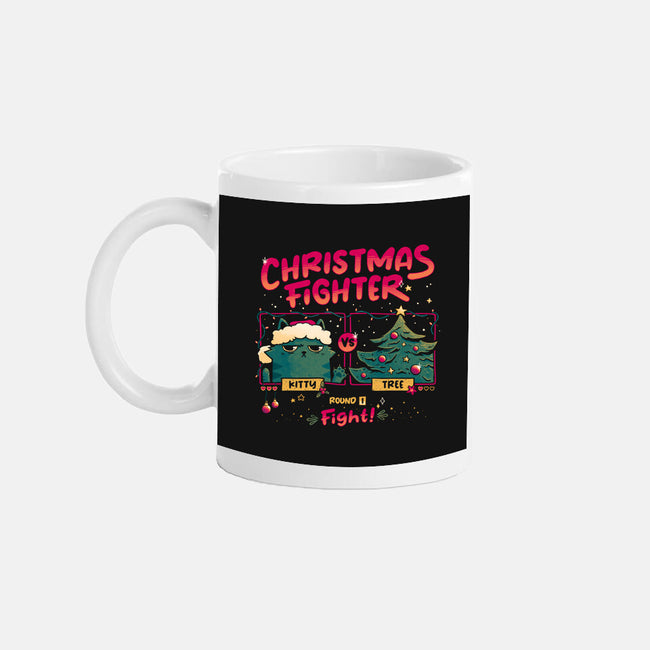 Christmas Fighter-None-Mug-Drinkware-teesgeex