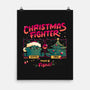 Christmas Fighter-None-Matte-Poster-teesgeex