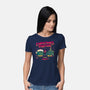 Christmas Fighter-Womens-Basic-Tee-teesgeex