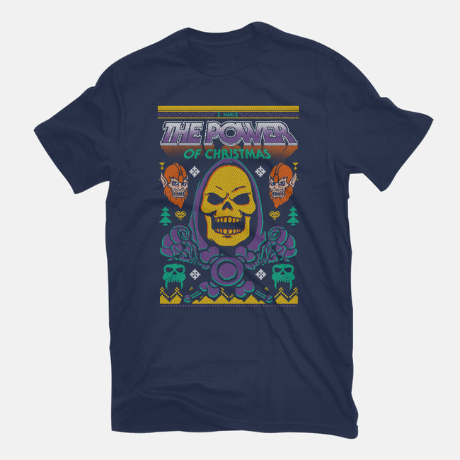 The Evil Power Of Christmas-Mens-Heavyweight-Tee-Arinesart