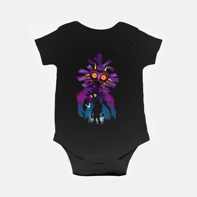 Hero Mask Landscape-Baby-Basic-Onesie-dandingeroz