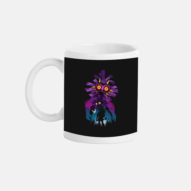 Hero Mask Landscape-None-Mug-Drinkware-dandingeroz