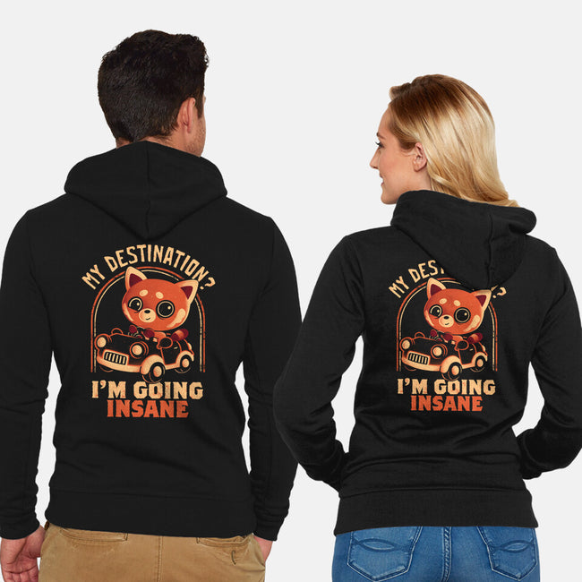 Going Insane-Unisex-Zip-Up-Sweatshirt-eduely