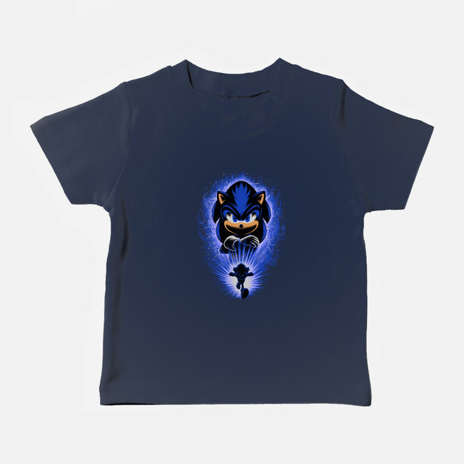 Big Blue Blur-Baby-Basic-Tee-rmatix