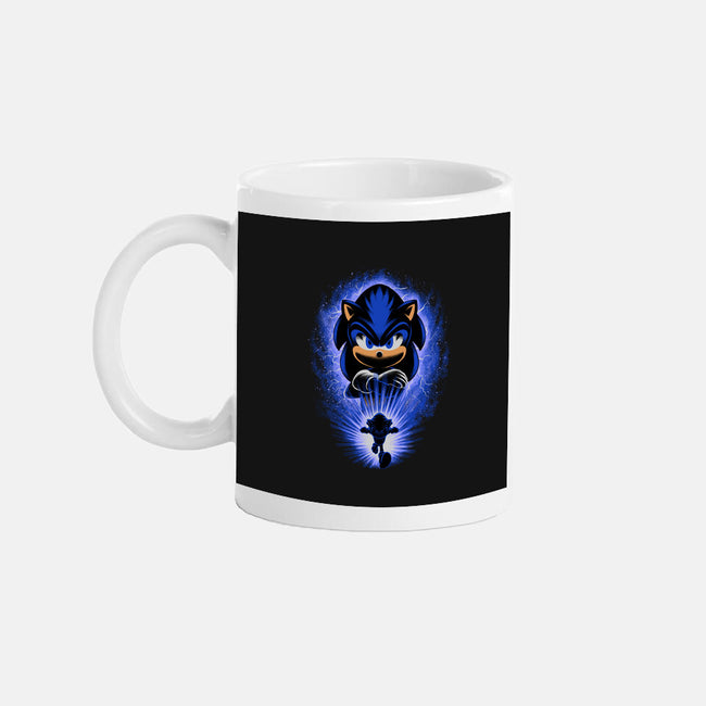 Big Blue Blur-None-Mug-Drinkware-rmatix