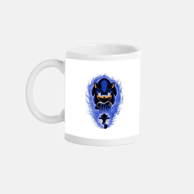 Big Blue Blur-None-Mug-Drinkware-rmatix