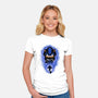 Big Blue Blur-Womens-Fitted-Tee-rmatix