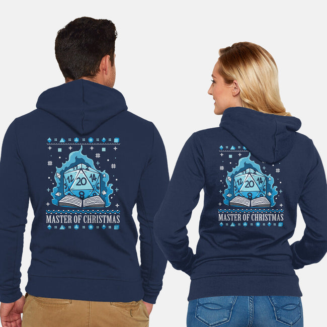 Master Of Christmas-Unisex-Zip-Up-Sweatshirt-Vallina84