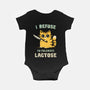 I Refuse To Tolerate Lactose-Baby-Basic-Onesie-kg07