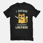 I Refuse To Tolerate Lactose-Womens-Fitted-Tee-kg07